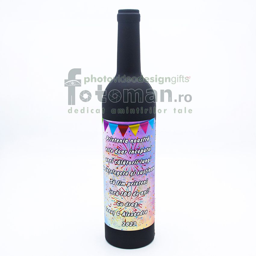 Sticla magnetica & set desfacator vin