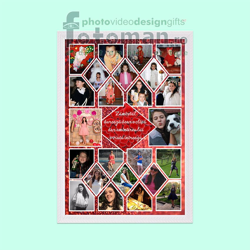 Tablou colaj multiplu