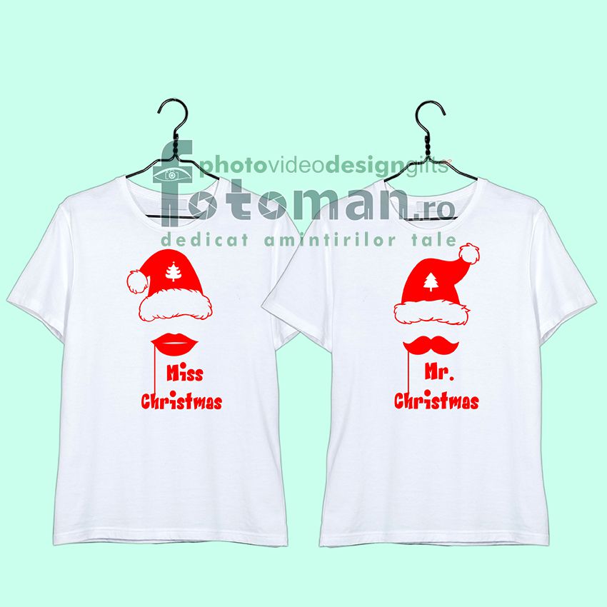 Tricouri personalizate Craciun