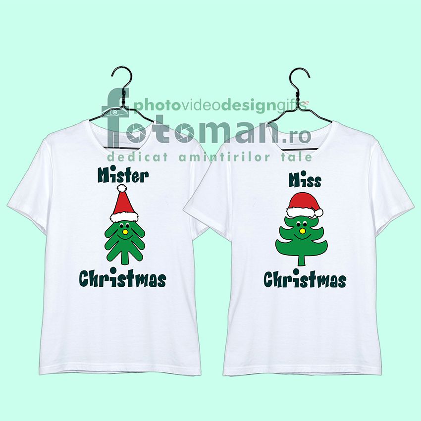 Tricouri personalizate Craciun