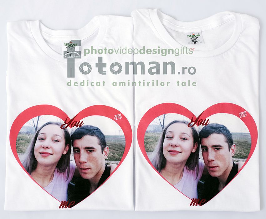 Tricouri personalizate cu fotografie