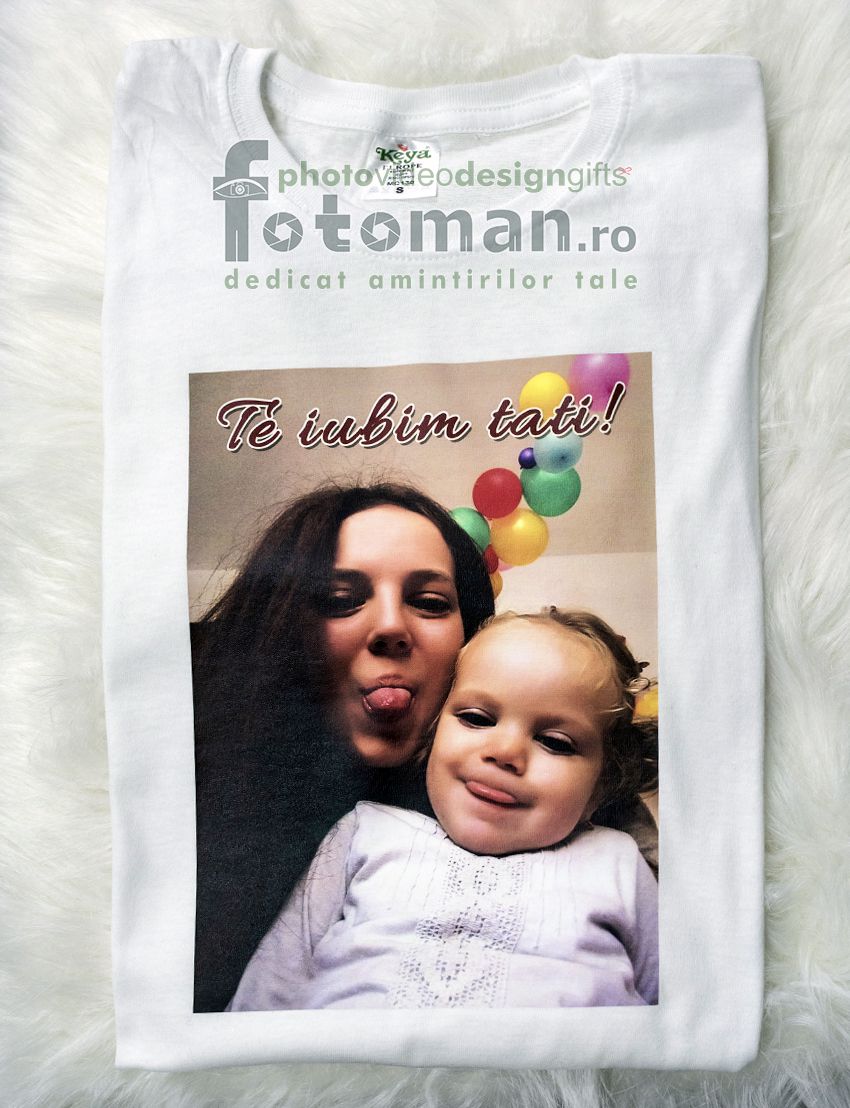 Tricouri personalizate cu text&foto