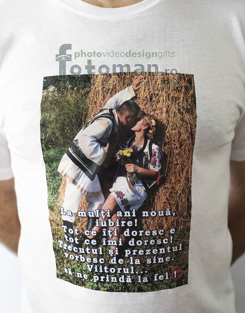 Tricouri personalizate cu text&foto