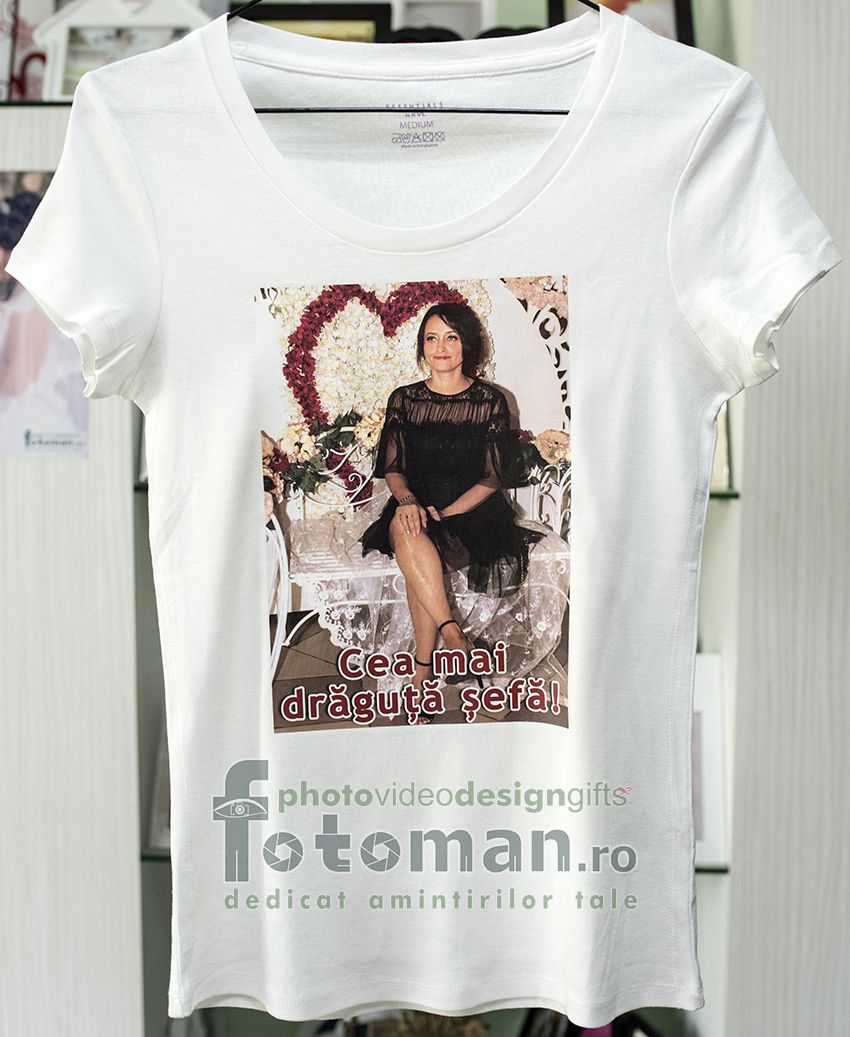 Tricouri personalizate cu text&foto