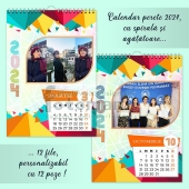 Calendar personalizat de perete