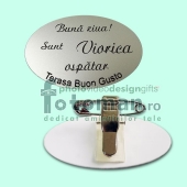 Ecusoane personalizate gravate-oval