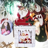 Ornament lemn Horn Mos Craciun