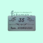 Placute personalizate gravate-dreptunghi