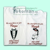 Tricouri personalizate nasi